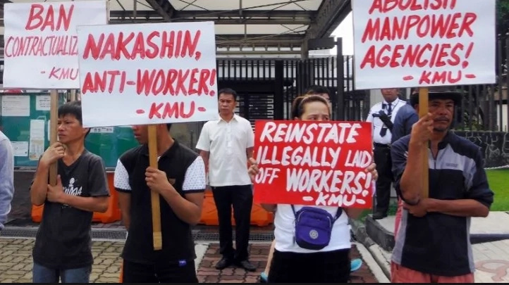 Illegal workers' strike shuts Nakashin Illegal workers' strike shuts Nakashin