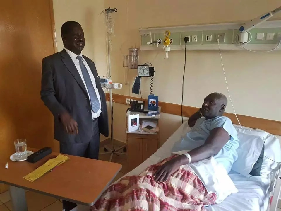 Raila attacked for neglecting his sick daughter