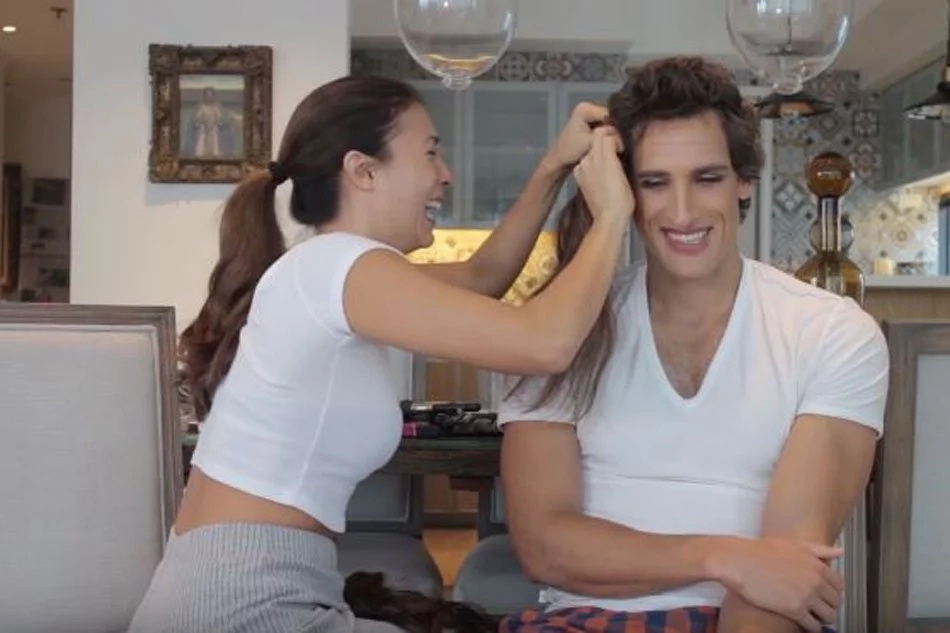 Watch how Solenn got her makeup payback as she transforms husband Nico into a woman! Watch how Solenn got her makeup payback as she transforms husband Nico into a woman!
