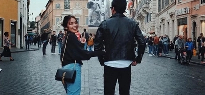 Ang tamis! Kathryn Bernardo and Daniel Padilla can’t keep their hands off each other in Rome