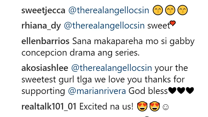 Angel Locsin gives message to Marian Rivera regarding her new GMA-7 show Angel Locsin gives message to Marian Rivera regarding her new GMA-7 show