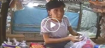 Find out why this old lady failed her modus at a wet market