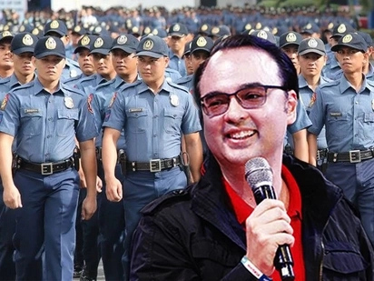 LOOK! Cayetano filed bill to increase police salary
