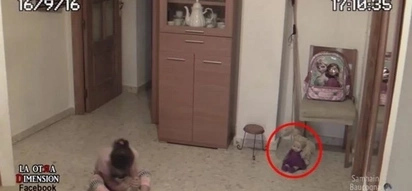 Demon Doll Blinks, Nods Head And Shakes Room Terrifying A Little Girl