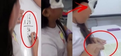Impressive 10-Year Old Girl With Impeccable Intelligence. Meet Ellysse Who Can Solve Mathematical Equation & Read A Book Upside Down With A Blindfold.