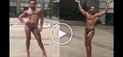 Pinoy strutting on high heels video became viral