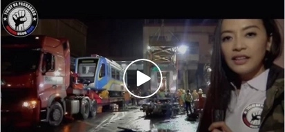 Mocha Uson strikes again! Sexy star went viral after covering the loading of MRT's new trains
