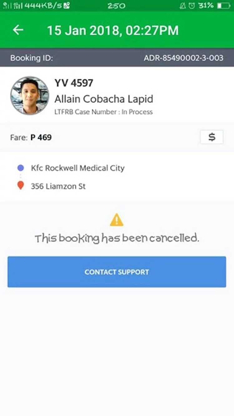 Grab driver goes viral for canceling trip of a disabled person Grab driver goes viral for canceling trip of a disabled person
