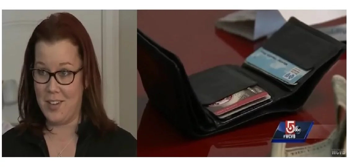 She lost her wallet 8 years ago and unexpectedly a stranger returned it with all the cash and other personal belongings still complete! She lost her wallet 8 years ago and unexpectedly a stranger returned it with all the cash and other personal belongings still complete!