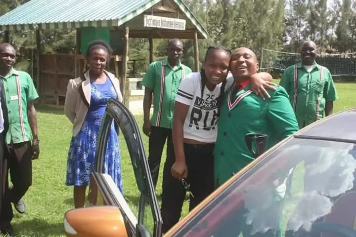 Songok buys daughter car
