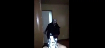 Video Of How A Man Shoots A Killer Clown That Broke Into House