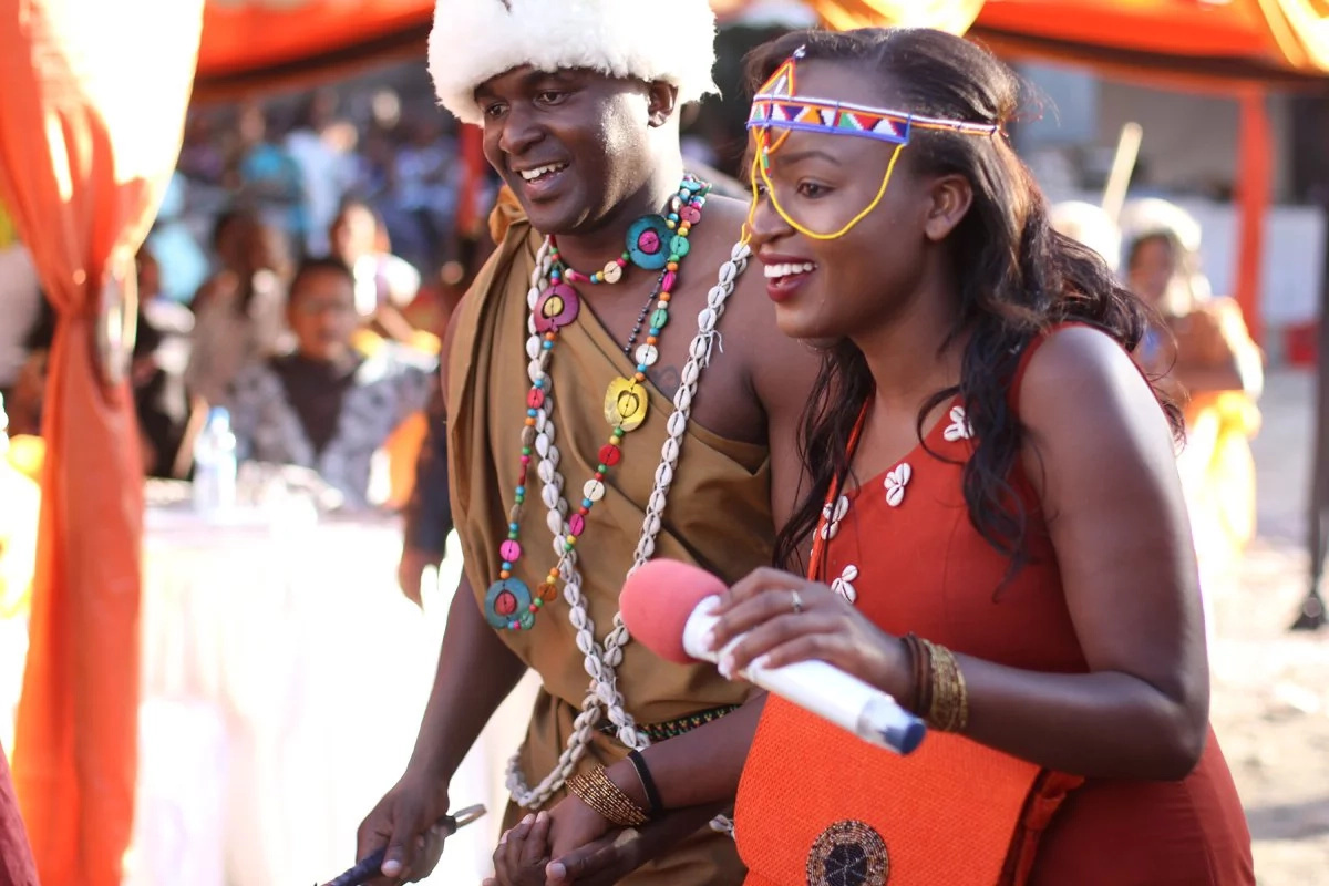 Traditional wedding outfits in Africa