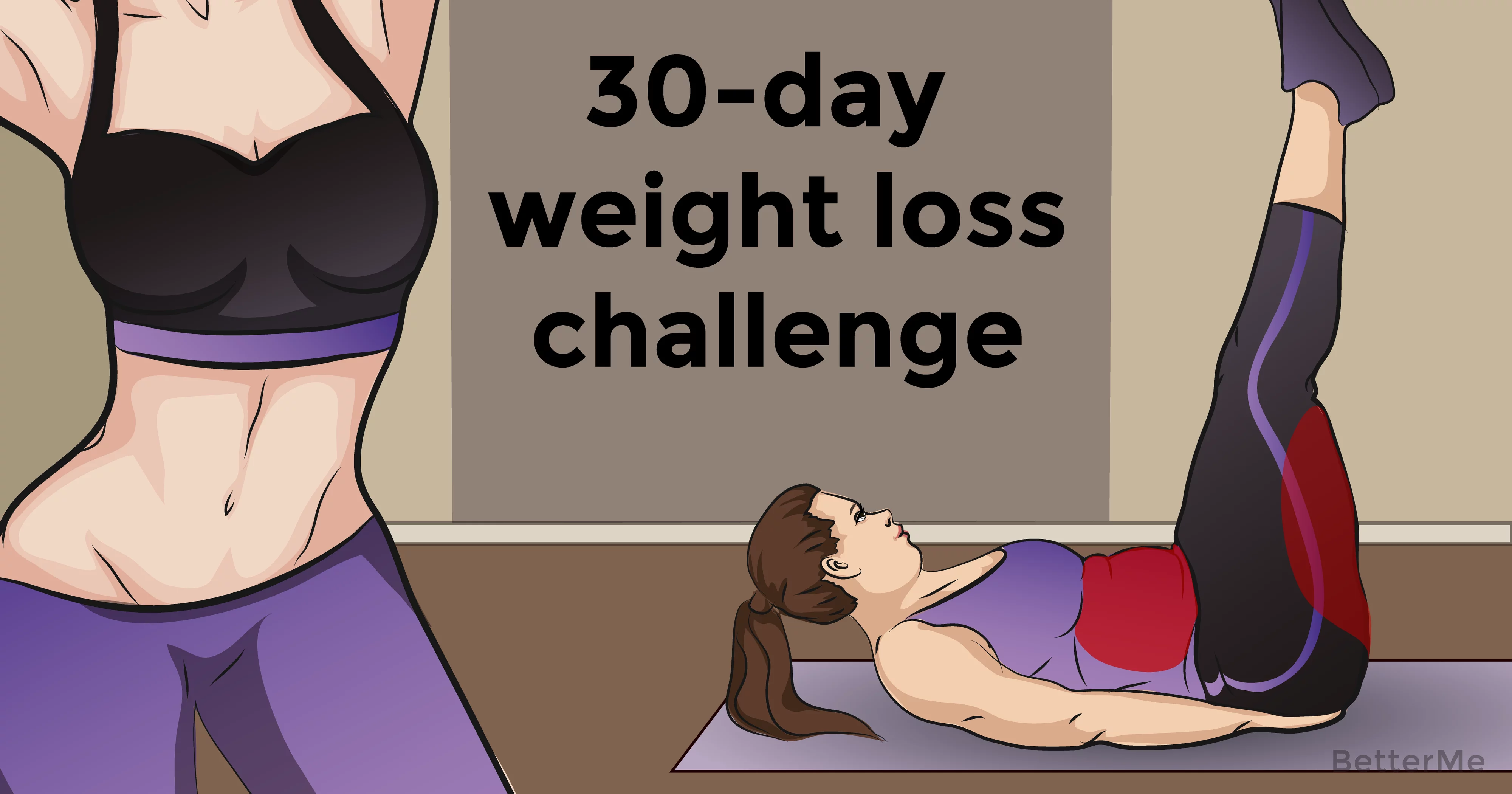 A 30-day weight loss challenge