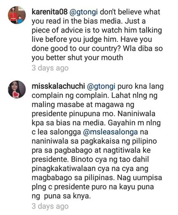 G Toengi reacts adversely to Duterte’s tirades against Obama G Toengi reacts adversely to Duterte’s tirades against Obama