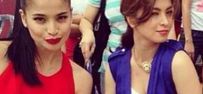 Witty rin si ate! Angel Locsin cleverly merges titles to promote her and Anne Curtis's films