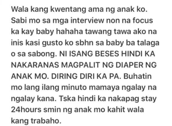 Shara Chavez reveals appalling things about Jovit Baldivino Shara Chavez reveals appalling things about Jovit Baldivino