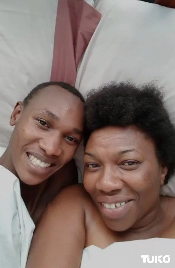 Leaked photos of former Bomet women representative in bed with her young lover