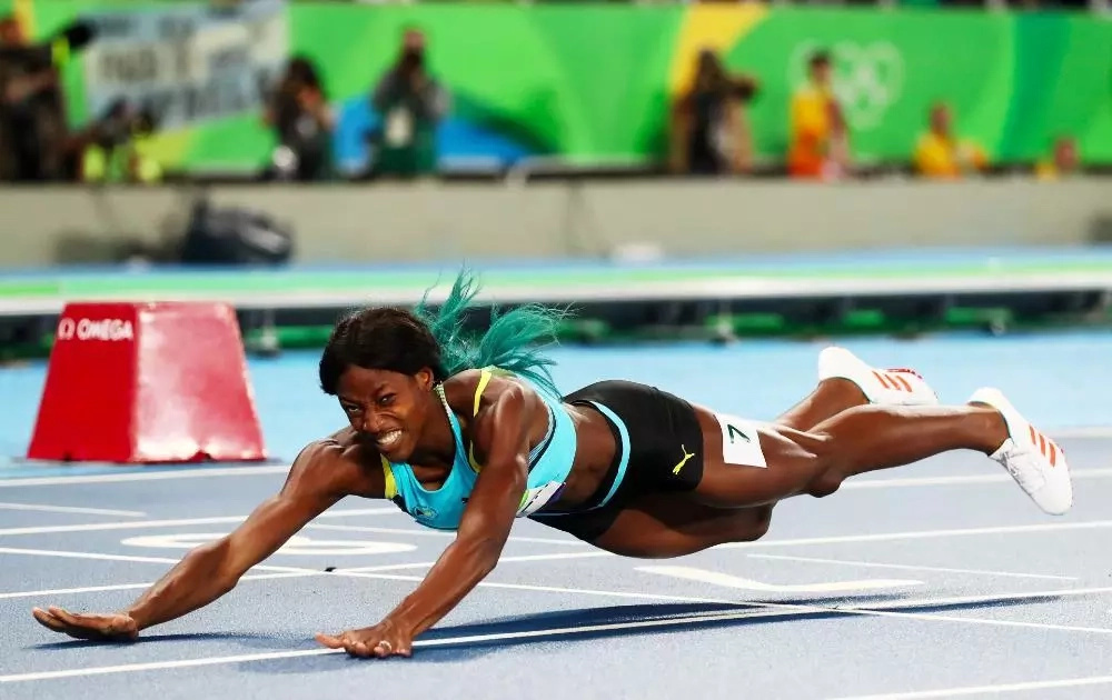This neat move might have won her an Olympic gold medal! This neat move might have won her an Olympic gold medal!