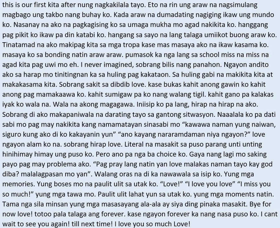 Sobrang nakakaiyak! Boyfriend's heartbreaking farewell letter to his girlfriend's untimely passing Sobrang nakakaiyak! Boyfriend's heartbreaking farewell letter to his girlfriend's untimely passing
