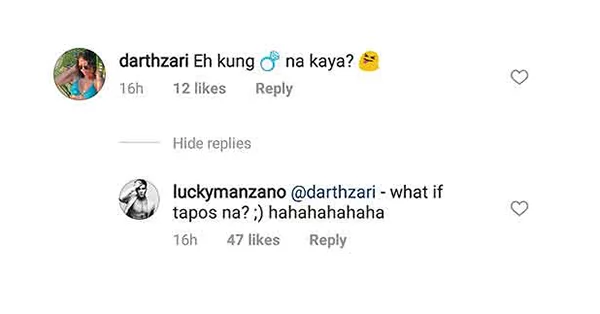 Nakapag-propose na ba talaga? Luis Manzano teases netizen about wedding proposal to Jessy Mendiola Nakapag-propose na ba talaga? Luis Manzano teases netizen about wedding proposal to Jessy Mendiola