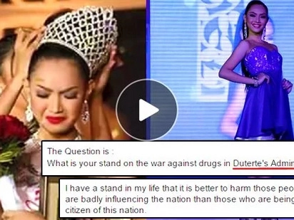 Student's answer on Duterte's drug war wins her Ms. University Mindanao 2016