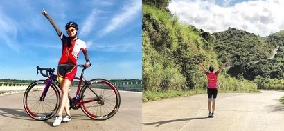 Kim Chiu bikes for 22km and runs for 3km before heading to work