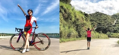 Kim Chiu bikes for 22km and runs for 3km before heading to work