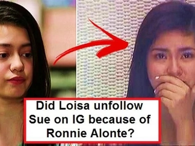 Sobrang awkward! Loisa Andalio looked nervous & confused while answering question about unfollowing Sue Ramirez on IG?!