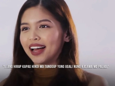 "It's not every day that you get to work and be with someone who accepts you for who you really are." said Maine Mendoza about their relationship