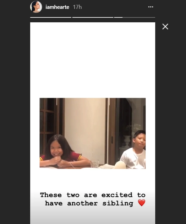 Excited na magkakapatid! Chiz Escudero's kids are so happy to have another sibling Excited na magkakapatid! Chiz Escudero's kids are so happy to have another sibling