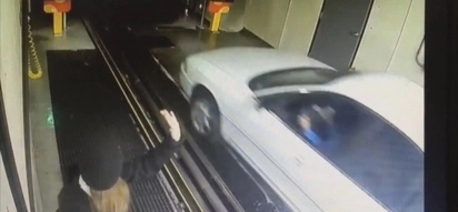 Elderly Driver Sped Through Car Wash At INSANE Speed (Video)