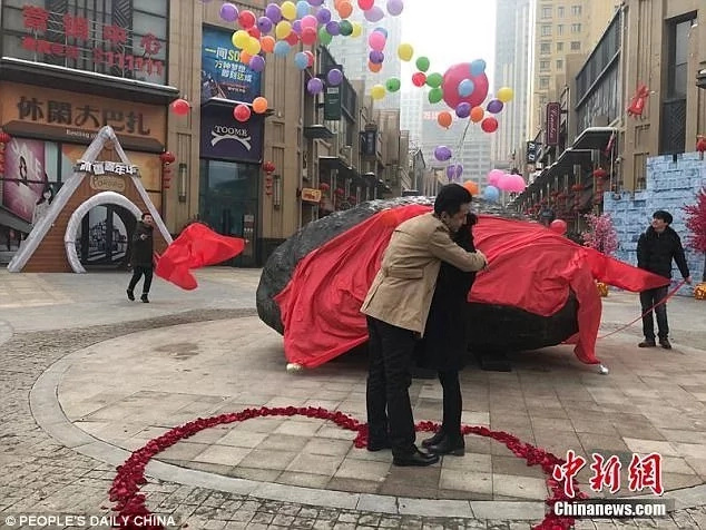 Man proposes to girlfriend with 33-tonne METEORITE instead of diamond ring (photos, video)