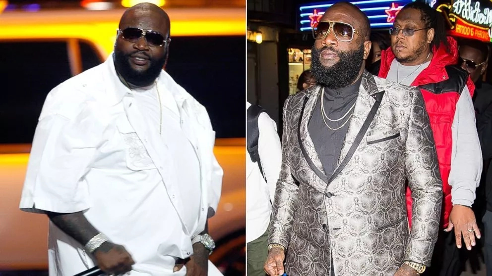 Rick Ross before and after CrossFit