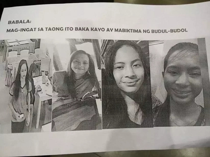 Alluring "budul-budol" girl takes P12,000 from restaurant staff