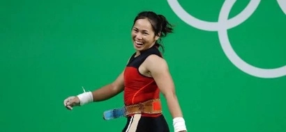 Find out what Oympic silver medalist Hidilyn Diaz ate after winning in women's weightlifting. It's superbly unhealthy!
