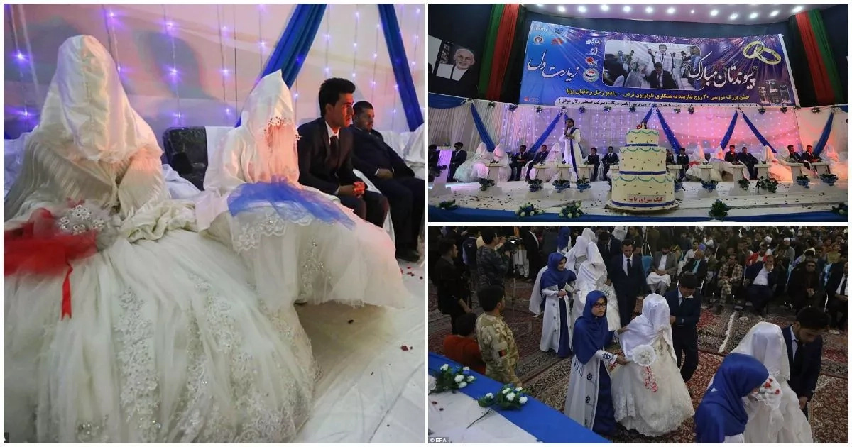 PHOTOS: 34 couples tie the knot in colorful mass wedding