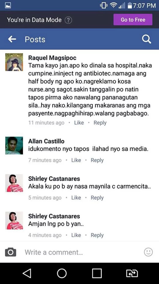 Poor netizen complains about Marinduque provincial government Poor netizen complains about Marinduque provincial government