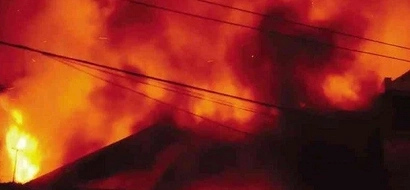 LOOK: Another campus on fire this year