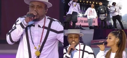 Proud Pinoy! Apl De Ap wears PH inspired earpiece and necklace in Manchester concert with Ariana Grande