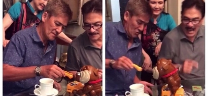 Look at Vic Sotto’s epic reaction while playing a child’s toy!