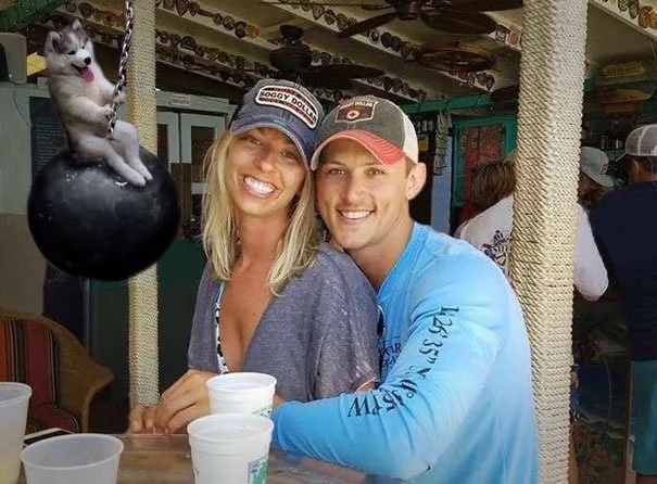Couple asked help from internet to photoshop their engagement photo. Wish granted and it was way beyond their expectation Couple asked help from internet to photoshop their engagement photo. Wish granted and it was way beyond their expectation
