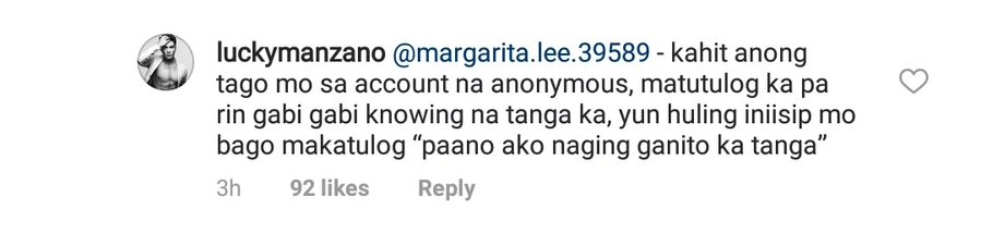 May nakaaway na naman na netizen! Luis Manzano hits back on Jessy Mendiola's basher May nakaaway na naman na netizen! Luis Manzano hits back on Jessy Mendiola's basher