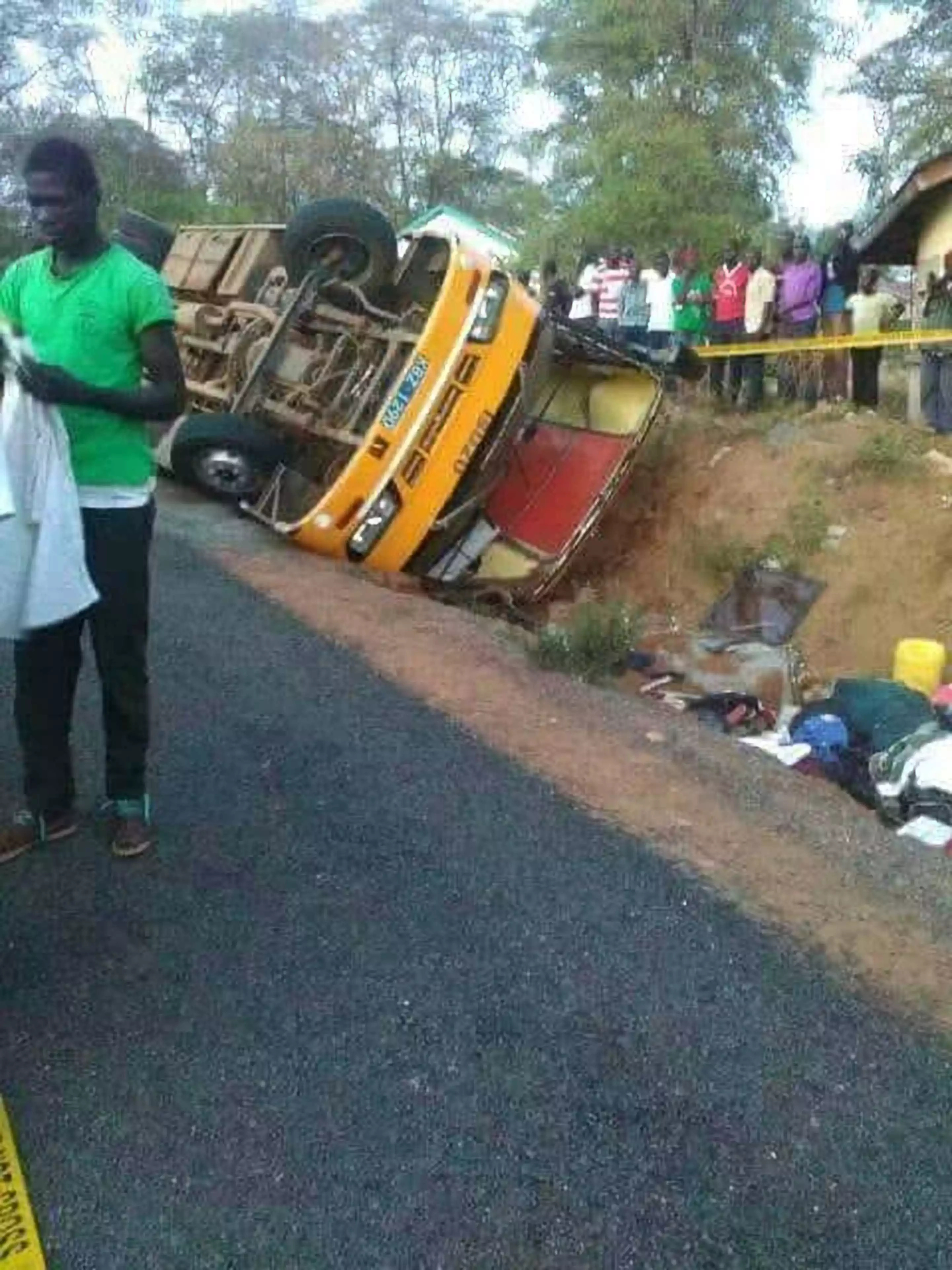 One student killed, 19 others injured in school bus accident