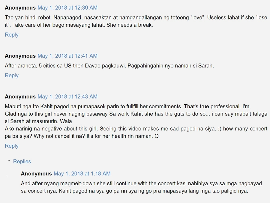 Depressed daw? Sarah Geronimo, umiyak sa kanyang Las Vegas concert Depressed daw? Sarah Geronimo, umiyak sa kanyang Las Vegas concert