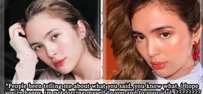 Sofia Andres hits basher who called her "papansin" and her tweets "wrong grammar"