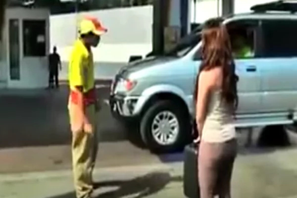 First this girl asks for a help... First this girl asks for a help...