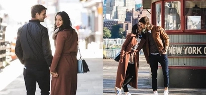 Bawal kayo maghiwalay! Isabelle Daza and husband are perfect darlings in these candid photos