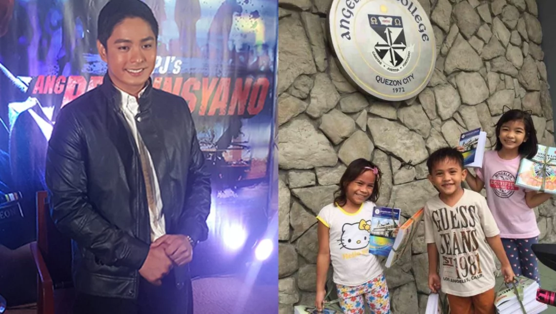 Kaya lalong pinagpapala! Coco Martin paid for his child co-stars' school fees to get back to school Kaya lalong pinagpapala! Coco Martin paid for his child co-stars' school fees to get back to school