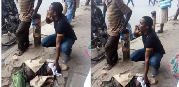 Kind-hearted man becomes instant celebrity by saving a street boy from death (photos)