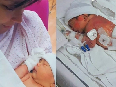 Ligtas na siya! Ex-PBB Housemate Wendy thankful for baby’s operation going well